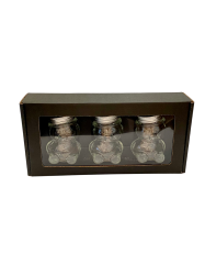 Fekete dekoratv papr csomagols 3 darab MACKO10 tpus mzes veg szmra