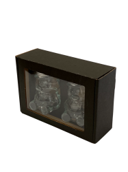 Dekoran papierov balenie ierne B2 - 2