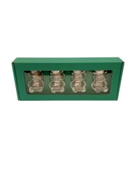 Zld dekoratv papr csomagols 4 darab MACKO5 tpus mzes veg szmra