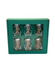 Zld dekoratv papr csomagols 6 darab MACKO5 tpus mzes veg szmra