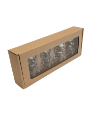 Dekoran papierov balenie - natural - 1