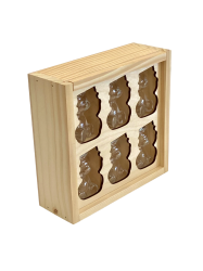 Dekoran balenie z dreva W6 - 1