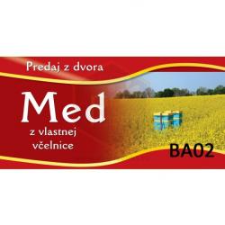 Transzparensek a mz eladshoz, mret XXL - minta BA02